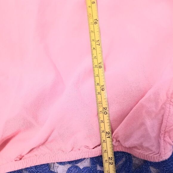 SOHO New York & Company Jeans Women's Pink Lngslv Blouse Embellished Size XL - Picture 8 of 8